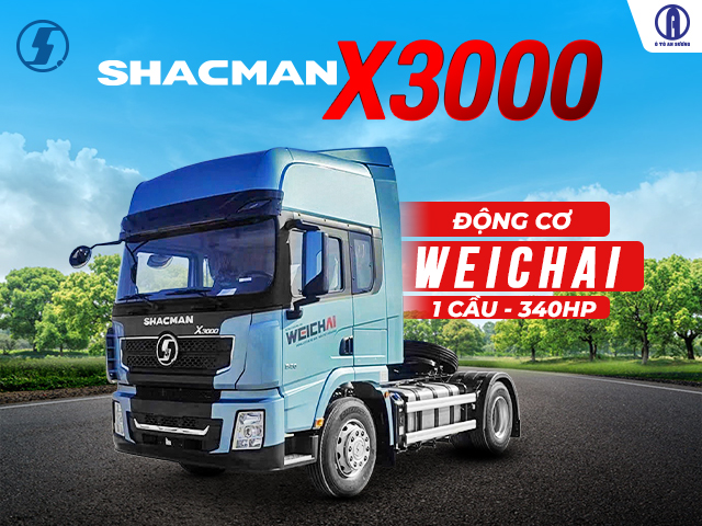 Thông tin chi tiết về xe kéo Shacman 1 cầu