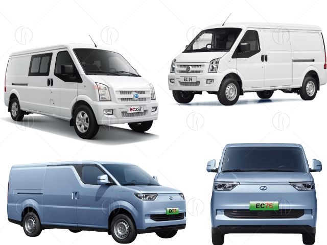 Xe tải van điện DFSK EC35 v&agrave; DFSK EC75