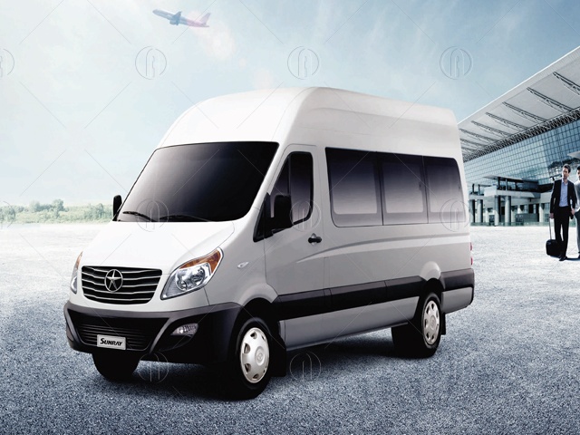xe du lịch jac 16 chỗ thiết kế hiện đại