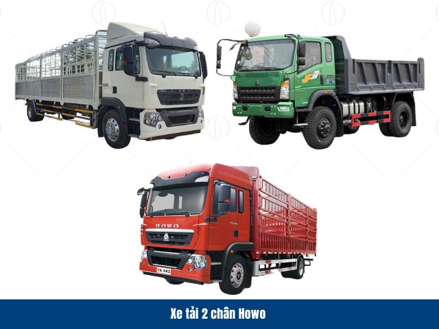 Xe tải Howo 2 ch&acirc;n c&oacute; khung gầm chắc, sức k&eacute;o tốt