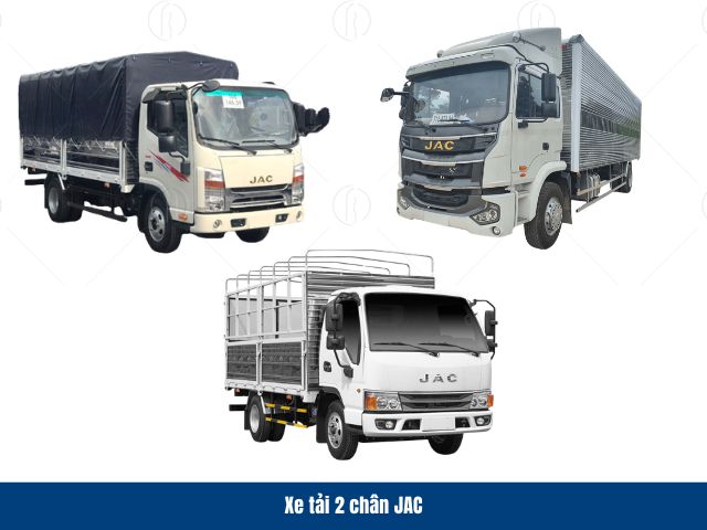 Xe tải 2 ch&acirc;n JAC gi&aacute; b&aacute;n hợp l&yacute; v&agrave; c&oacute; nhiều lựa chọn tải trọng