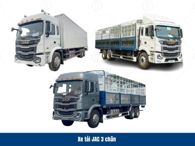 Xe tải 3 chân JAC có thiết kế hiện đại, động cơ đạt tiêu chuẩn Euro 5 Xe tải 3 chân JAC có thiết kế hiện đại, động cơ đạt tiêu chuẩn Euro 5