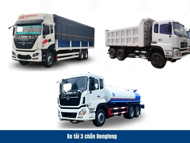 Xe tải 3 chân Dongfeng sở hữu tải trọng lớn, phù hợp đa dạng nhu cầu vận chuyển Xe tải 3 chân Dongfeng sở hữu tải trọng lớn, phù hợp đa dạng nhu cầu vận chuyển