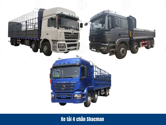 Xe tải thùng 4 chân Shacman sở hữu động cơ công suất lớn Xe tải thùng 4 chân Shacman sở hữu động cơ công suất lớn