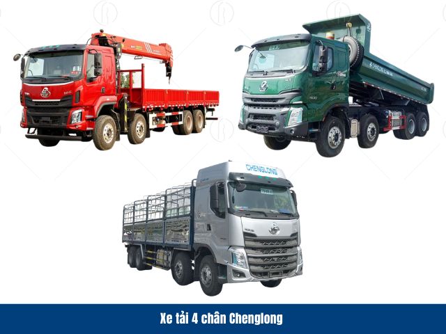 Xe tải thùng 4 chân Chenglong có mức giá cạnh tranh, động cơ khỏe Xe tải thùng 4 chân Chenglong có mức giá cạnh tranh, động cơ khỏe