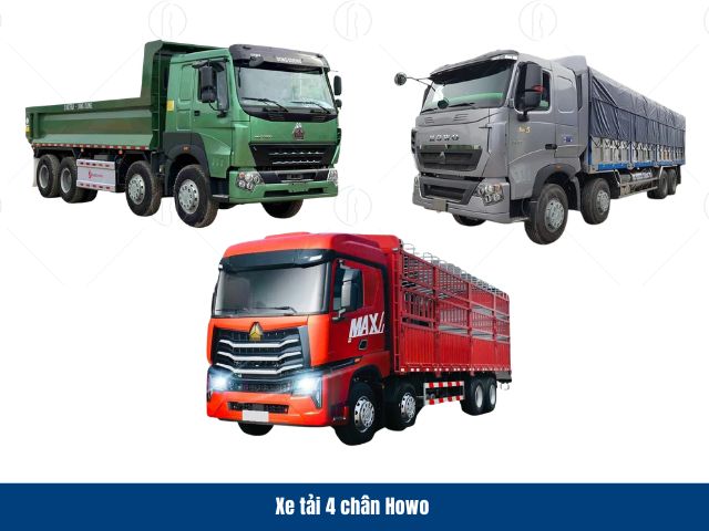 Xe tải thùng 4 chân Howo có kết cấu khung gầm khỏe, giá bán dễ tiếp cận Xe tải thùng 4 chân Howo có kết cấu khung gầm khỏe, giá bán dễ tiếp cận