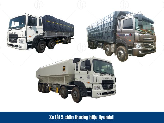 Xe tải 5 ch&acirc;n Hyundai được đ&aacute;nh gi&aacute; cao nhờ c&ocirc;ng nghệ ti&ecirc;n tiến, thiết kế hiện đại