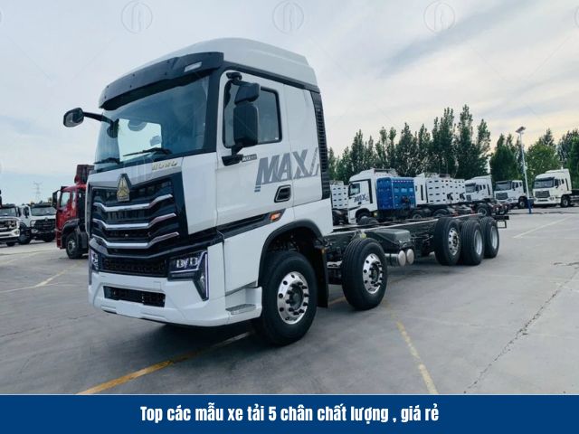 Gi&aacute; xe tải 5 ch&acirc;n gi&aacute; tốt