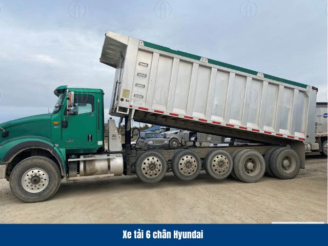 Xe tải 6 chân Hyundai có hộp số ZF nhiều cấp Xe tải 6 chân Hyundai có hộp số ZF nhiều cấp