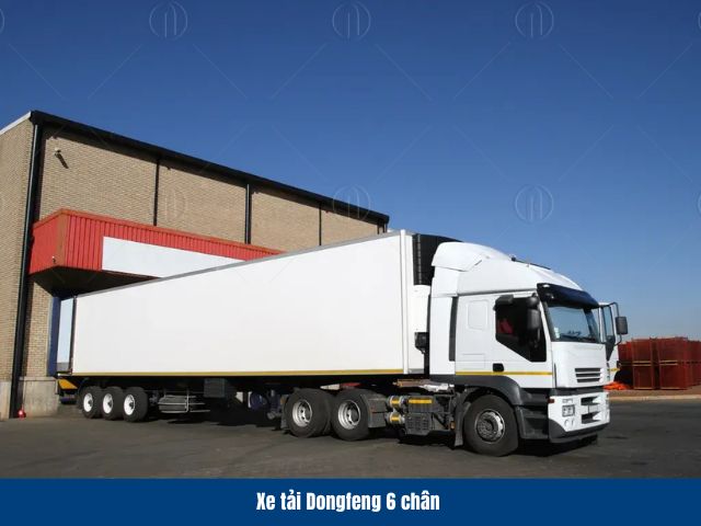 Xe tải Dongfeng 6 chân trang bị động cơ công suất lớn Xe tải Dongfeng 6 chân trang bị động cơ công suất lớn