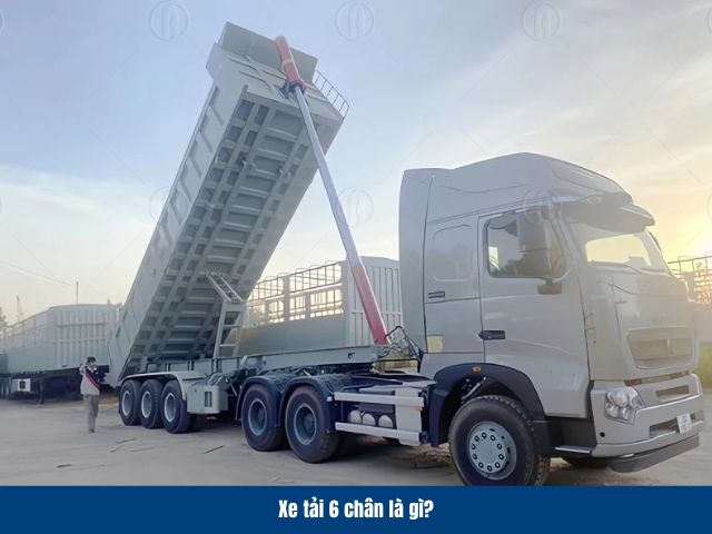 Xe tải 6 chân có cấu tạo hệ thống 6 chân bánh Xe tải 6 chân có cấu tạo hệ thống 6 chân bánh