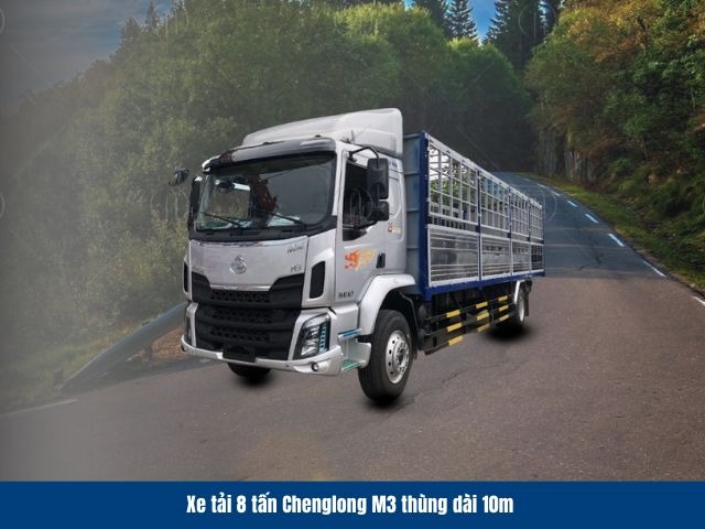 Chenglong M3 8 tấn sử dụng động cơ Yuchai YC4EG200-50 đạt ti&ecirc;u chuẩn Euro V