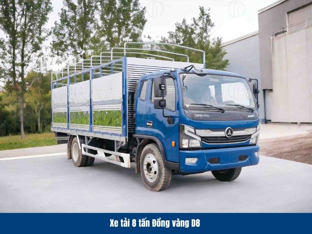 Xe tải Đồng V&agrave;ng D8 c&oacute; khả năng vận h&agrave;nh bền bỉ