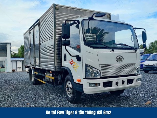 Xe tải Faw Tiger 8 tấn được trang bị động cơ Weichai 4 kỳ bền bỉ
