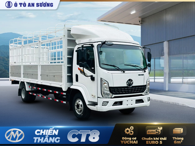 Xe tải chiến thắng 8.1 tấn CT8.0KM1 thùng hàng 6.2m