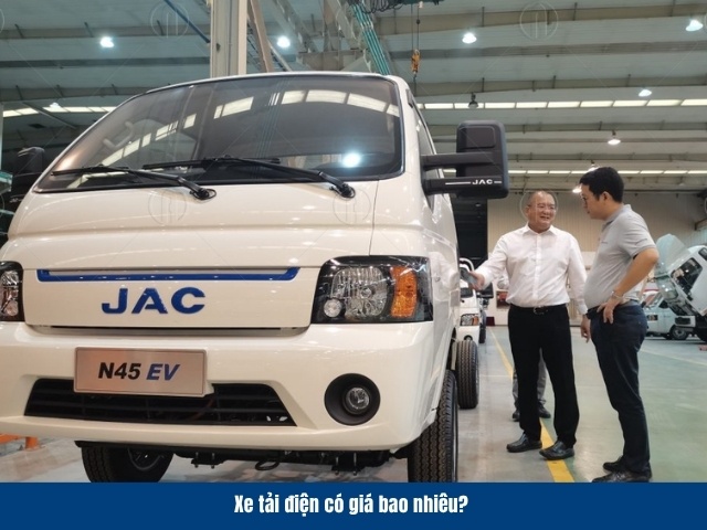 Giá xe tải điện phụ thuộc vào nhiều yếu tố như dung lượng pin, thương hiệu Giá xe tải điện phụ thuộc vào nhiều yếu tố như dung lượng pin, thương hiệu