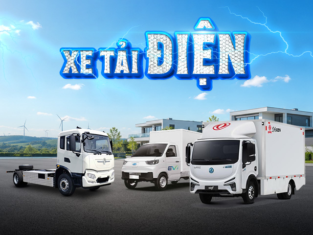 Xe tải điện là xu hướng mới đang được các doanh nghiệp vận tải quan tâm Xe tải điện là xu hướng mới đang được các doanh nghiệp vận tải quan tâm