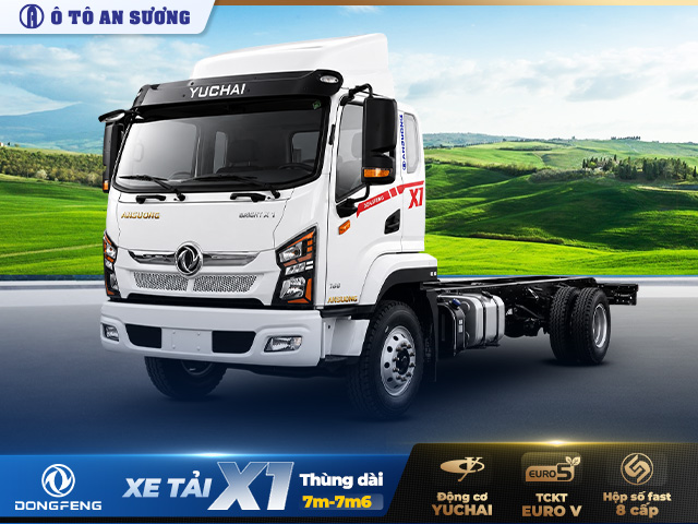Xe tải Dongfeng X1 được nhiều doanh nghiệp lựa chọn, phù hợp vận chuyển hàng nặng Xe tải Dongfeng X1 được nhiều doanh nghiệp lựa chọn, phù hợp vận chuyển hàng nặng