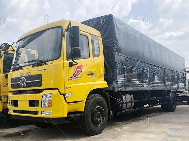 Xe tải Dongfeng B180 8 tấn th&ugrave;ng mui bạt d&agrave;i 9m5