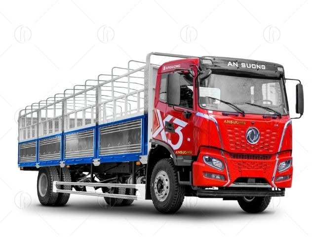 Xe tải Dongfeng X3 180HP thùng 8m2 được trang bị động cơ Yuchai bền bỉ