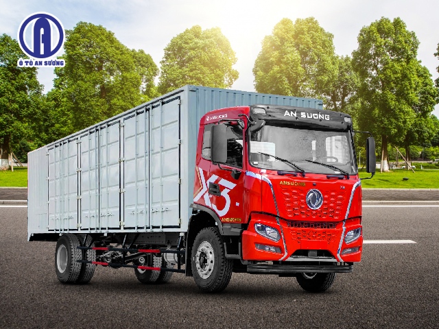 Xe tải 8 tấn dongfeng X3 thùng container