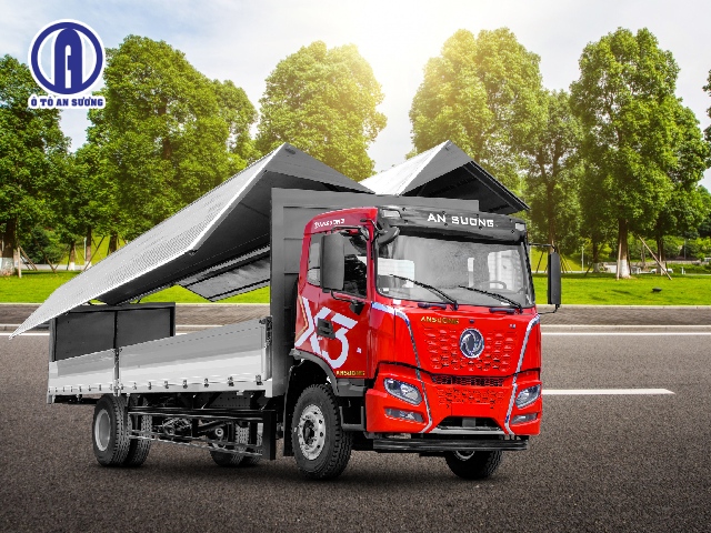 Thùng xe Dongfeng X3 thùng 10m tải trọng 8 tấn