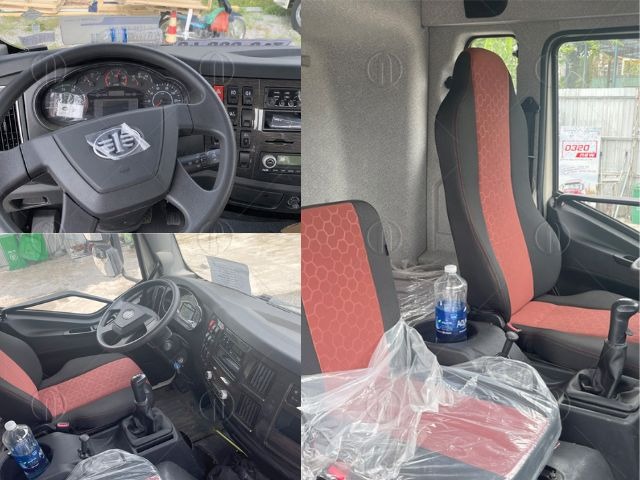 Cabin nóc cao thoải mái với ghế ngồi êm ái Cabin nóc cao thoải mái với ghế ngồi êm ái