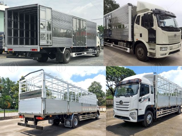Cập nhật giá xe tải Faw JK6 thùng mui bạt và thùng kín Cập nhật giá xe tải Faw JK6 thùng mui bạt và thùng kín