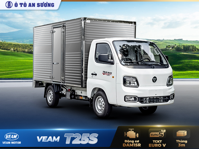 Xe tải Foton T25S khẳng định vị thế vững chắc nhờ khả năng vận h&agrave;nh bền bỉ