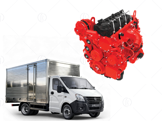 Động cơ cummins 2.7L vượt trội chỉ c&oacute; ở xe tải GAZ 1t65 C41R92