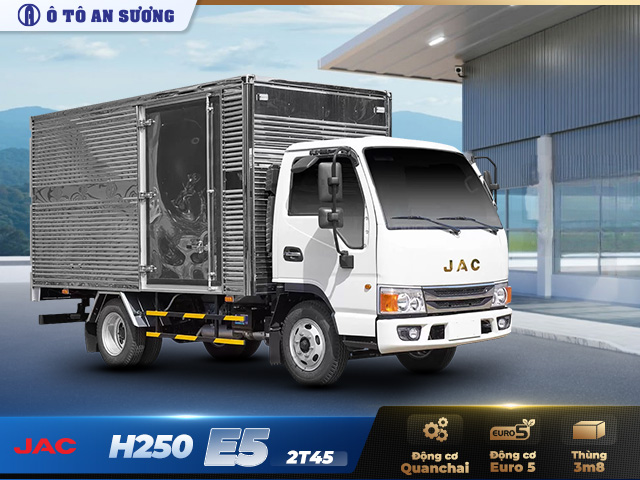 Xe tải Jac 2T5 H250 E5 động cơ Quanchai ưu việt