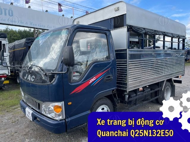 Xe tải jac h360 e5 trường lái trang bị động cơ Quanchai Q25N132E50