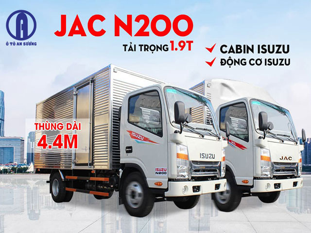 Mua bán xe tải JAC N200 cũ chính hãng tại Ô tô An Sương