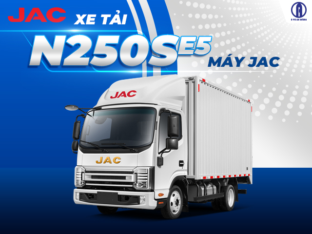 Hình: Xe tải JAC N250S E5 máy JAC mới 2024