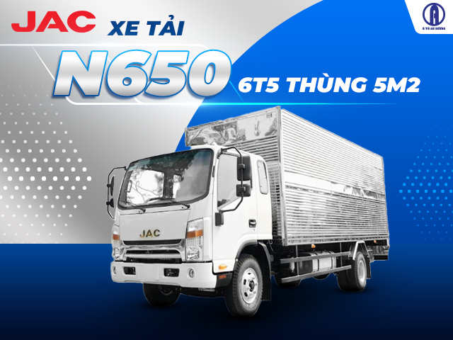 Đặc điểm Xe tải Jac N650 6 tấn 5 thùng 5m2