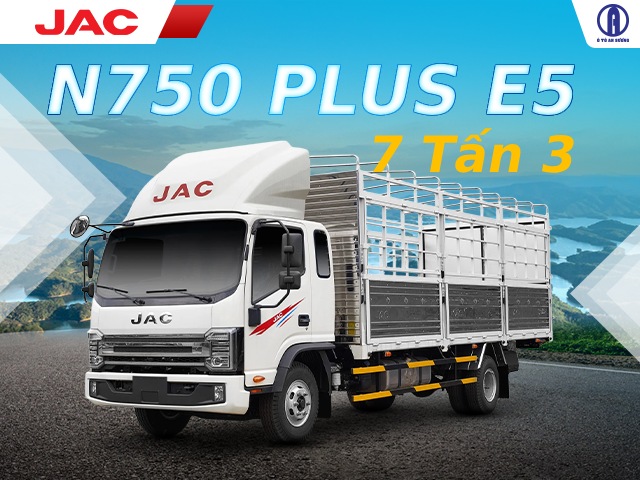 Xe tải JAC N750 PLUS E5 máy Yuchai 3.8 lít