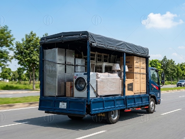 Th&ugrave;ng h&agrave;ng xe tải Jac N900 plus E5 chở được nhiều h&agrave;ng ho&aacute;