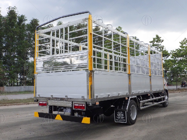 Th&ugrave;ng khung mui cao 2m2 tải 9.1 tấn