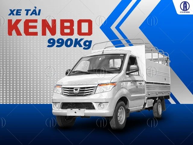 Xe tải Kenbo 990kg máy xăng thùng khung mui bạt Xe tải Kenbo 990kg máy xăng thùng khung mui bạt