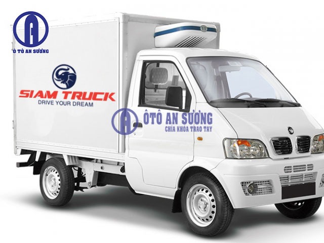 Xe tải Siam Truck 990kg thùng đông lạnh