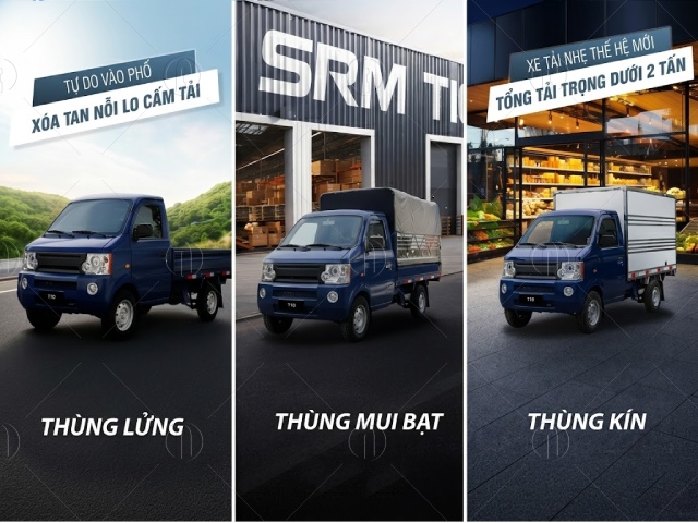 Mua xe tải SRM T10 tại Đại l&yacute; cấp 1 &Ocirc; t&ocirc; An Sương