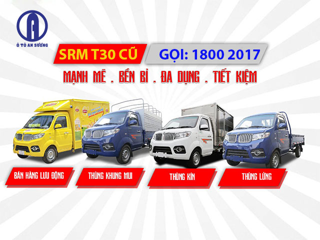 Xe tải SRM T30 cũ tại Ô tô An Sương