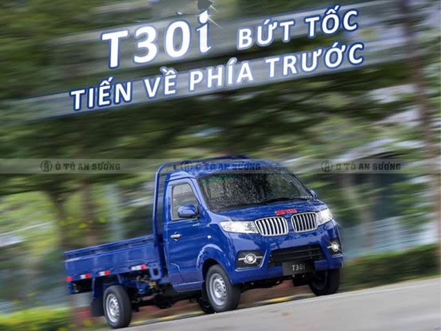 Xe tải SRM T30i được trang bị động cơ mạnh mẽ