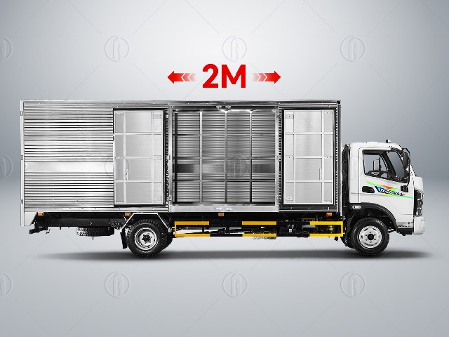 Thùng hàng 6,3m siêu dài lớn nhất phân khúc 1.9 tấn