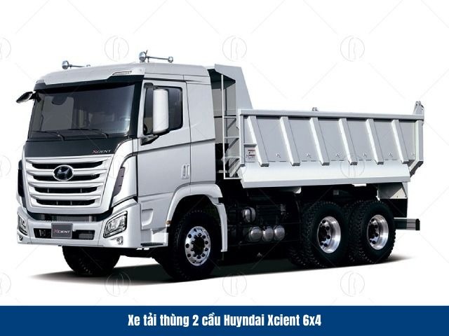 Xe đầu k&eacute;o Hyundai Xcient 2 cầu m&aacute;y 380 ps c&oacute; turbo tăng &aacute;p bền bỉ