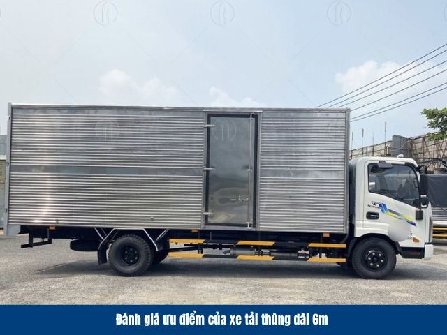 Đ&aacute;nh gi&aacute; ưu điểm của c&aacute;c mẫu xe tải th&ugrave;ng 6m