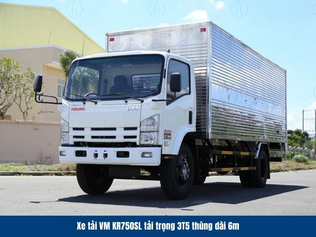 Xe tải Isuzu KR750SL 3.5 tấn được trang bị động cơ Euro 4 hiện đại