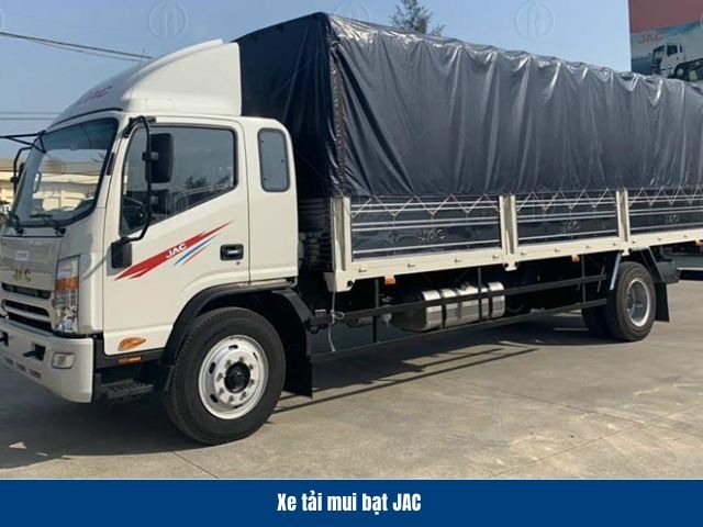 Xe tải JAC mui bạt ph&ugrave; hợp vận chuyển đ&ocirc; thị