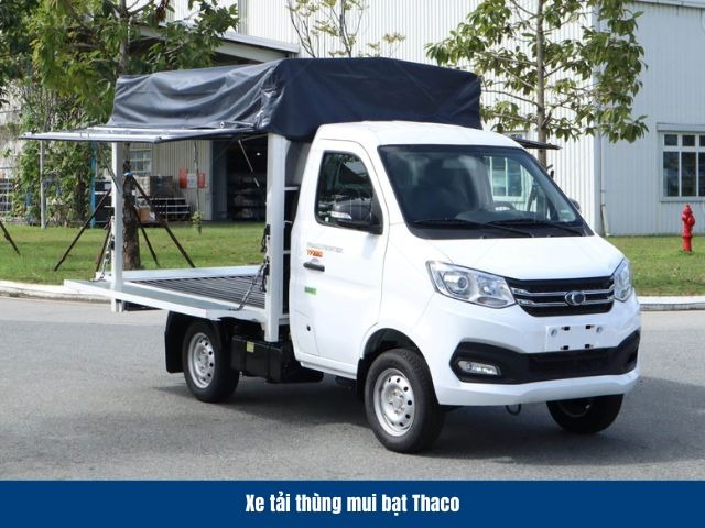 Xe tải th&ugrave;ng bạt Thaco Frontier TF220