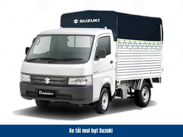 Xe tải th&ugrave;ng bạt Suzuki Carry Pro được nhiều người lựa chọn